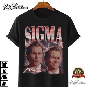 Sigma Male Patrick Bateman Vintage T Shirt 3