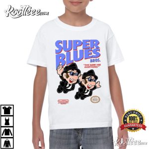 Super Mario Bros The Blues Brothers T Shirt 2