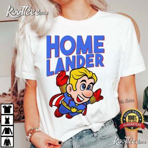 Super Mario Parody Homelander The Boys Tv Show T Shirt 1