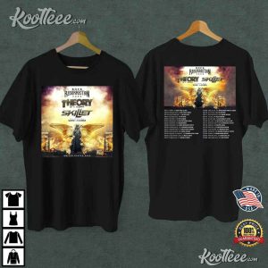 Theory Of A Deadman Rock Reurection Tour 2023 T Shirt 2