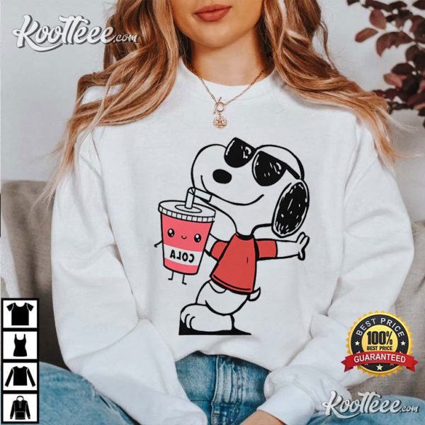 Cool Snoopy Shirt, Red Cross Snoopy T-Shirt