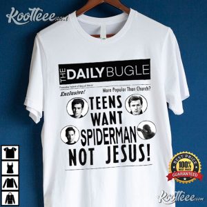 Peter Parker The Daily Bugle T Shirt