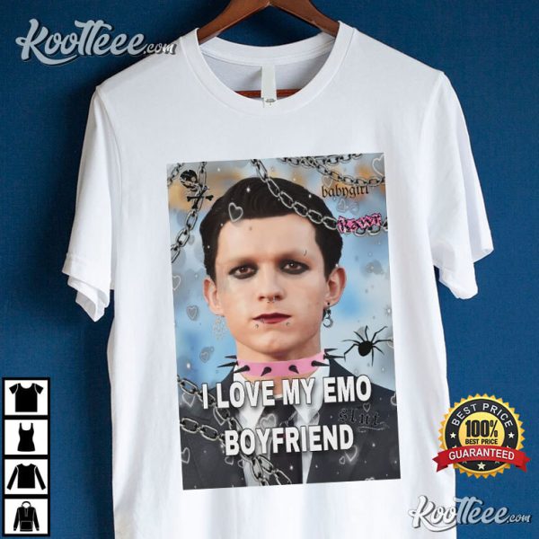 Peter Parker I Love My Emo Boyfriend T-Shirt