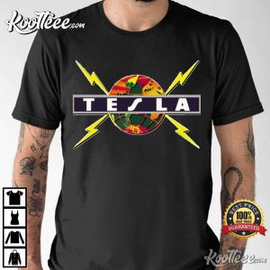Vintage Tesla Band Classic Fan Gift T Shirt 1