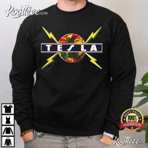 Vintage Tesla Band Classic Fan Gift T Shirt 3