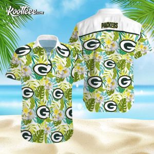 Green Bay Packers NFL Vintage Coconut Tropical Hawaiian Shirt For