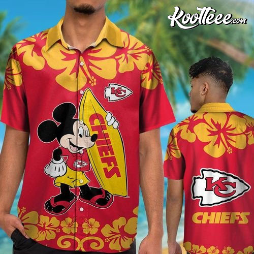 Kansas City Chiefs Mickey Hawaiian Shirt