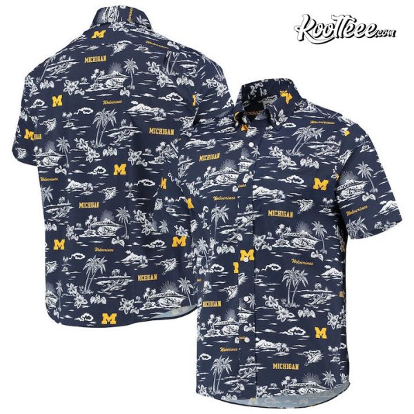 Michigan Wolverines Classic Hawaiian Shirt