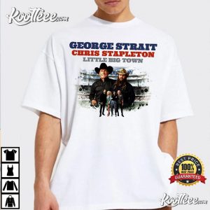 George Strait Chris Stapleton Little Big Town Tour 2023 T-Shirt