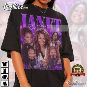 Janet Jackson American Singer Vintage T-Shirt