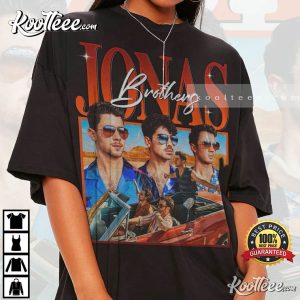 Jonas Brother Vintage Retro 90s Merch T-Shirt