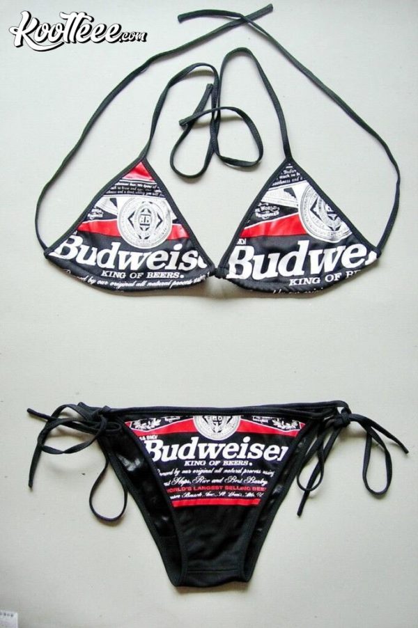 Budweiser Beer Summer Vibe Bikini Set