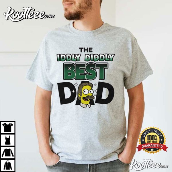Father’s Day Ned Flanders Dad Bod Father Figure Simpsons T-Shirt