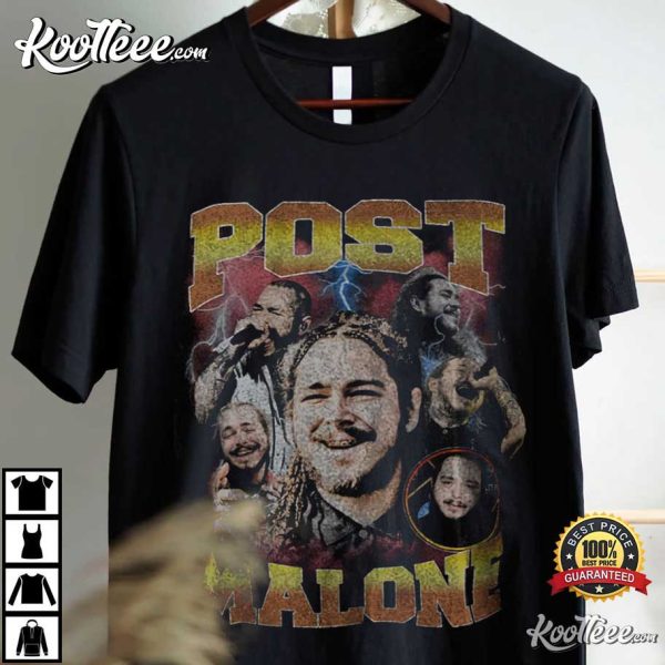 Post Malone Vintage 90s Gift For Fan T-shirt