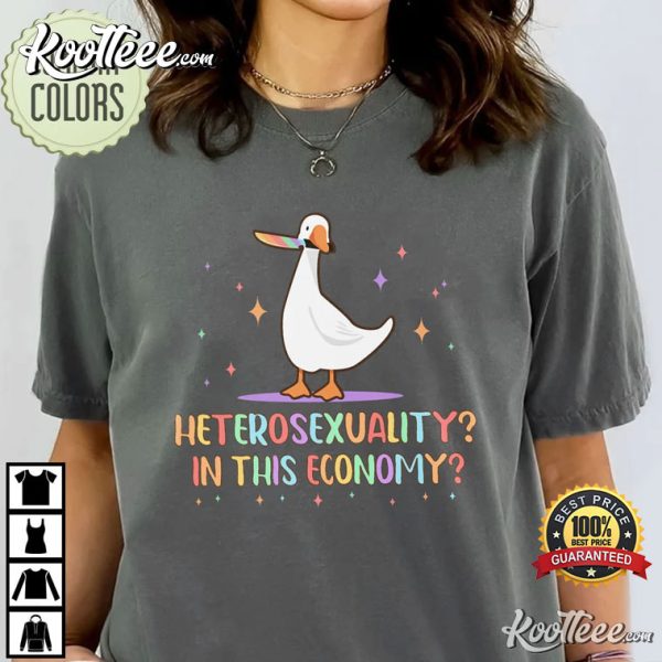 Funny Lgbt Sarcastic Heterosexual Comfort Colors T-Shirt