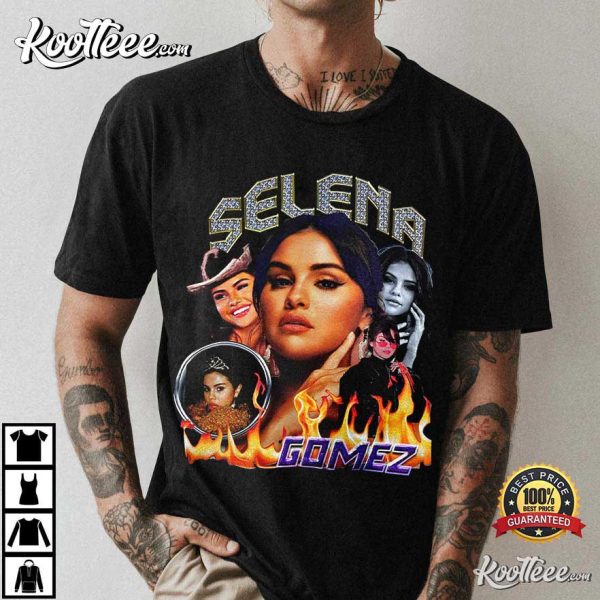 Selena Gomez Retro Homage Bootleg Best T-Shirt