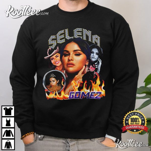 Selena Gomez Retro Homage Bootleg Best T-Shirt