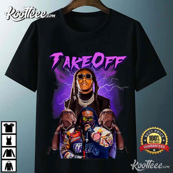 Takeoff’s Iconic Stage-Worn Exclusive Memorabilia Quavo T-Shirt