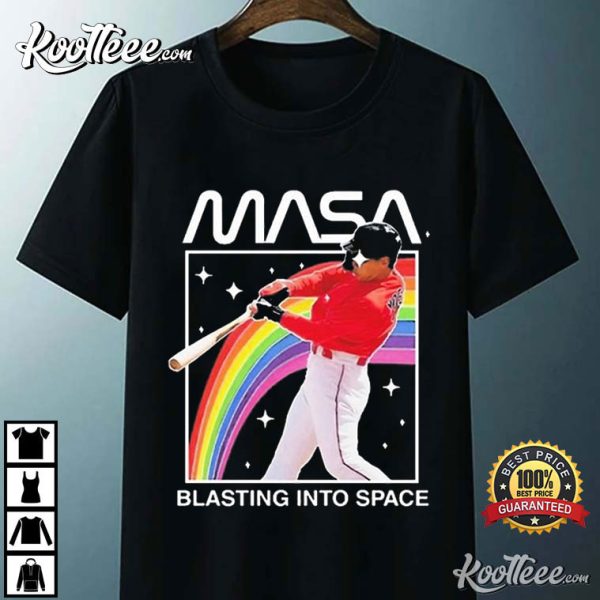 Official Masa Blasting Into Space Best T-Shirt