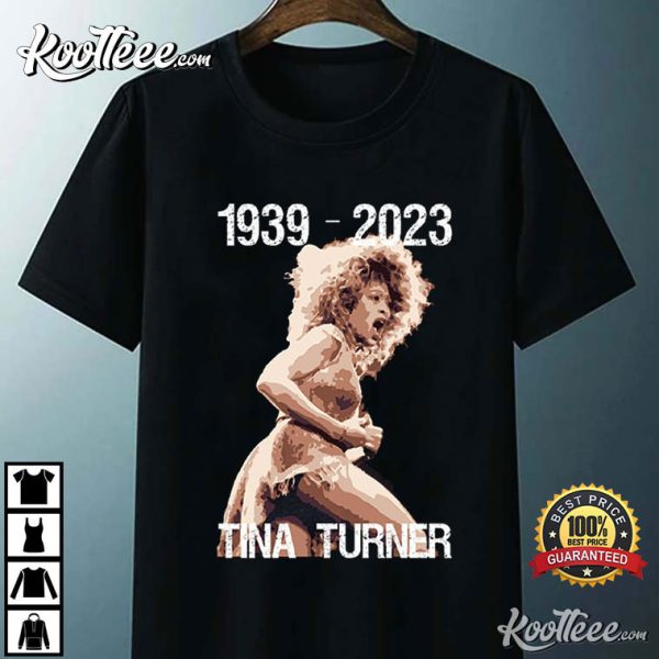 R.I.P Tina Turner 1939-202 Memorial Musical Souvenir T-Shirts