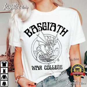 Rebecca Yarros Fourth Wing Dragon Rider Basgiath T-Shirt