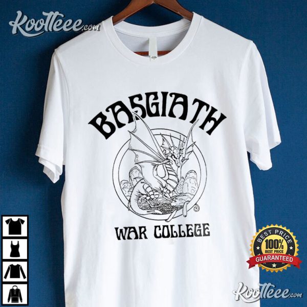 Rebecca Yarros Fourth Wing Dragon Rider Basgiath T-Shirt