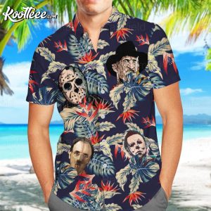 Horror Movie Halloween Hawaiian Shirt