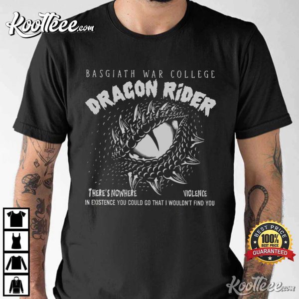 Fourth Wing Dragon Rider Gift For Fan T-Shirt
