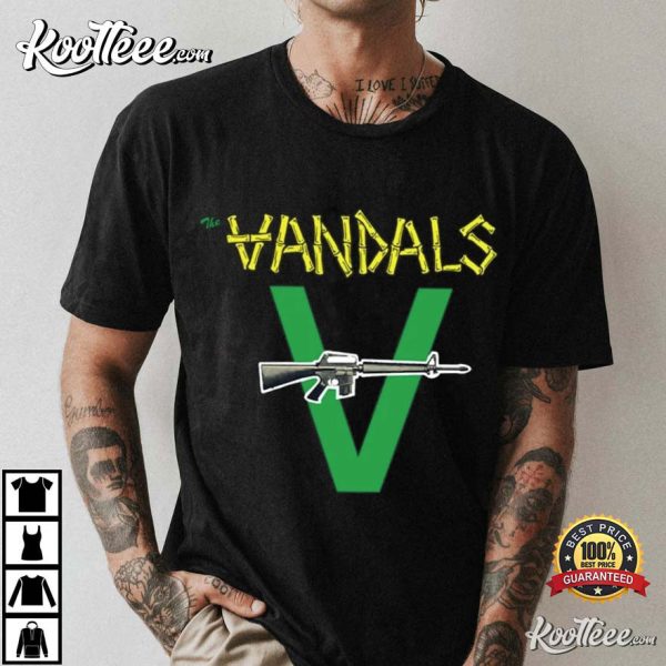 The Vandals Shirt, Peace Thru Vandalism T-Shirt