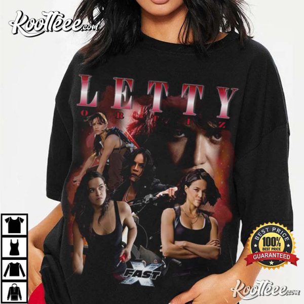 Letty Ortiz Fast And Furious Michelle Rodriguez T-Shirt