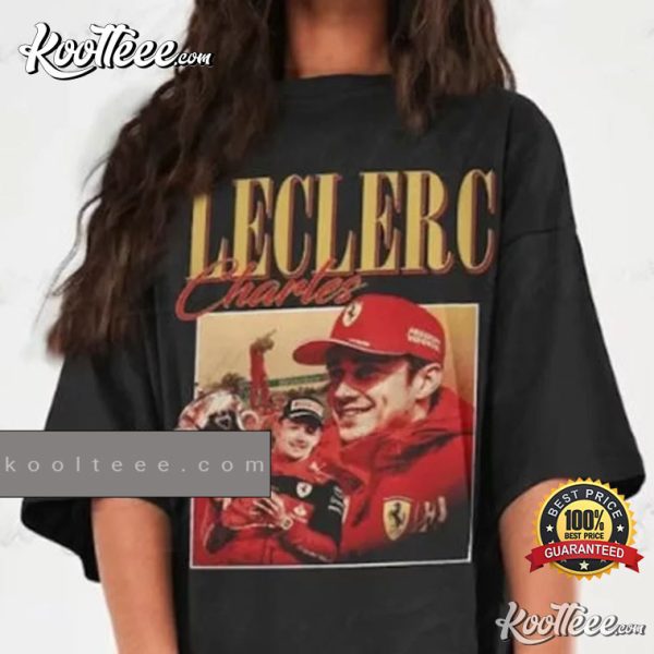 Charles Leclerc Driver Racing Championship T-Shirt