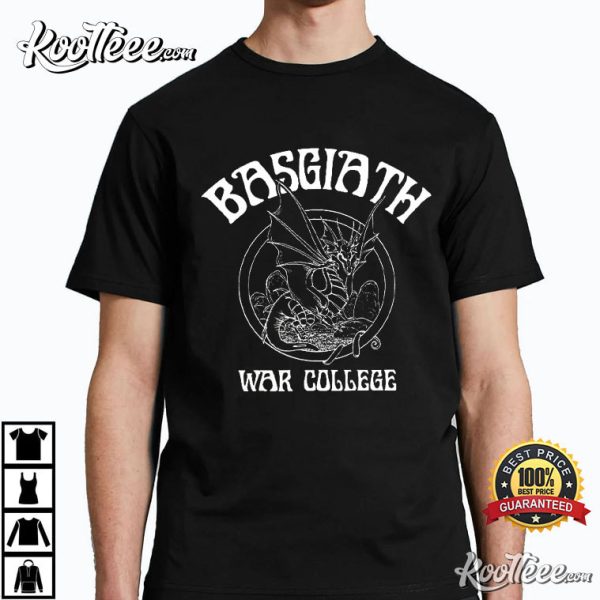 Fourth Wing Dragon Rider Basgiath War College T-Shirt