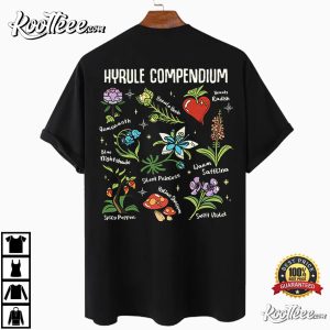 The Legends of Zelda Hyrule Compendium T Shirt 1