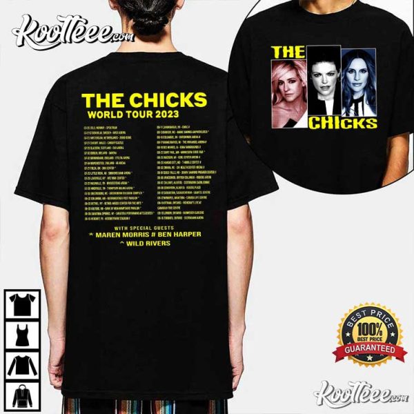 The Chicks 2023 World Tour T-Shirt