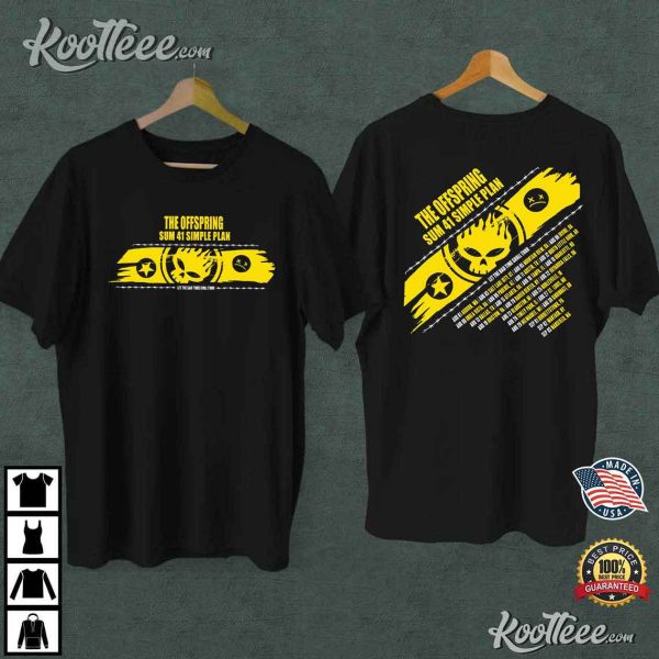 The Offspring Let The Bad Times Roll Tour 2023 T-Shirt