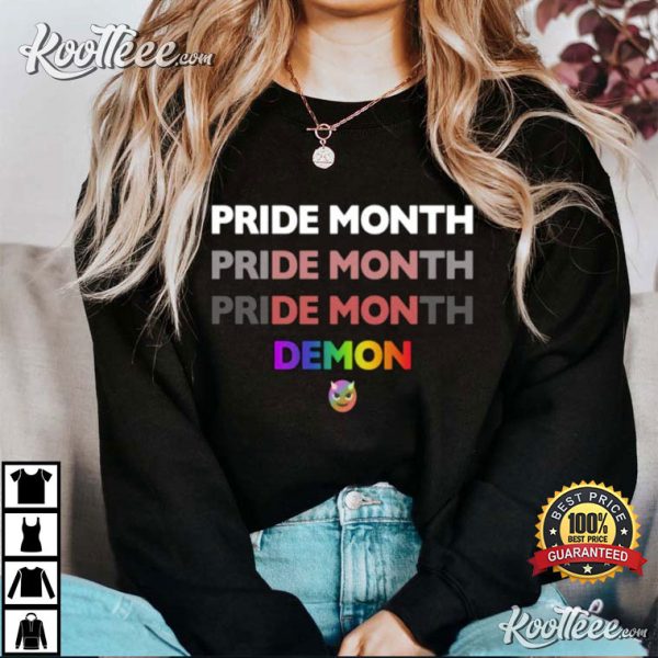Pride Month LGBTQ Demon T-Shirt