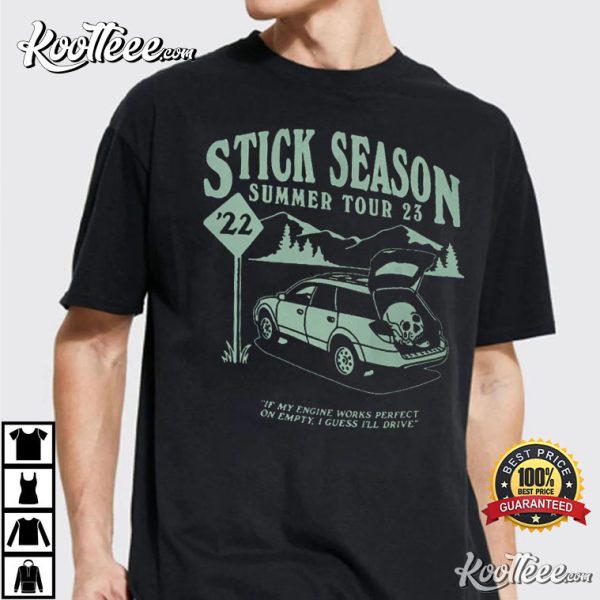 Stick Season Summer Tour 2023 The View Between Villages T-Shirt