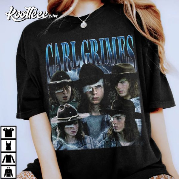 Carl Grimes The Walking Dead Vintage T-Shirt