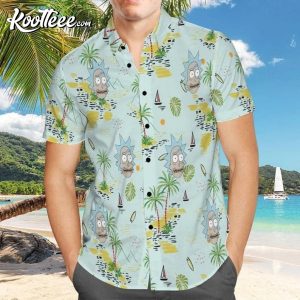 Rick And Morty Hawaiian Shirt