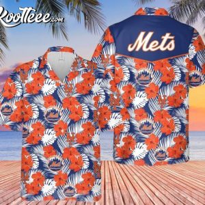 New York Mets Pineapple Hawaiian Shirt