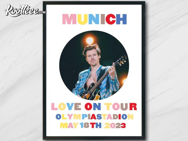 Harry Styles Munich Night Poster