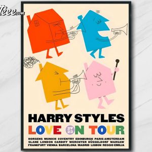 Harry Styles Love On Tour Poster