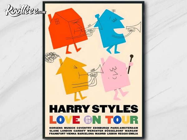 Harry Styles Love On Tour Poster