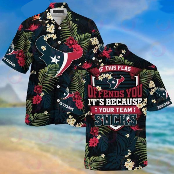 NFL Houston Texans Hawaiian Shirt
