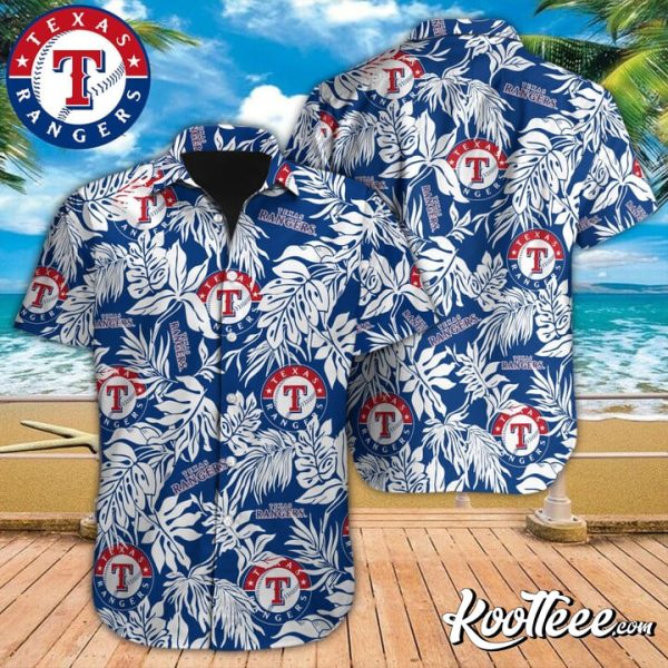 Texas Rangers MLB Hawaiiaan Shirt