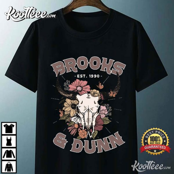 Brooks And Dunn Neon Moon Country Music Vintage T-Shirt