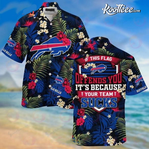 Buffalo Bills NFL Customized Hawaii Shirt Hot Summer US Flag