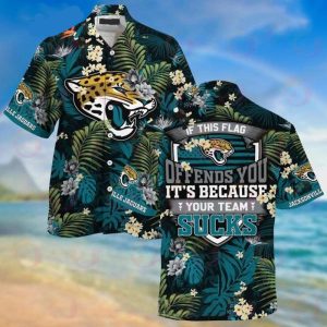 Jacksonville Jaguars Mickey Mouse Hawaiian Shirt, NFL Hawaiian Shirt