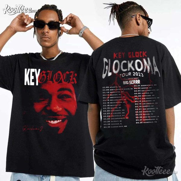 Key Glock Tour 2023 Fan Gift Best T-Shirt