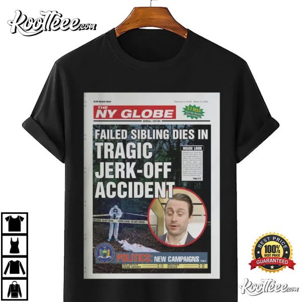 Roman Roy Succession Jerk Off Accident Unisex Softstyle T-Shirt